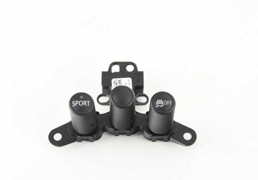 Bloque de interruptores DTC Sport OEM 61313454175 para MINI R56, R56 LCI, Clubman R55, Cabrio R57, Coupé R58, Roadster R59... y más. Original MINI.