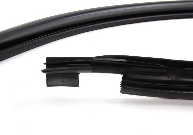 Right roof frame seal for BMW E53 (OEM 51717008976). Original BMW.