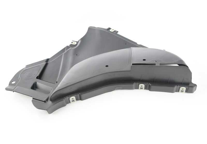 Cubierta inferior izquierda OEM 51757340743 para BMW G30, G31, G38, G38N. Original BMW.