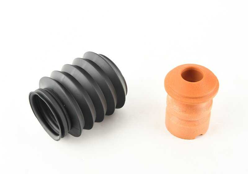 Kit de reparación de amortiguador con fuelle y tope OEM 31302298909 para BMW E39. Original BMW.