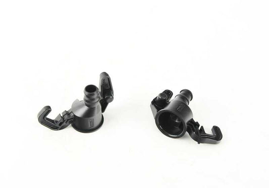 Tubo desagüe agua OEM 54377187745 para BMW E93, F33, F83. Evita filtraciones en el techo duro retráctil. Original BMW.