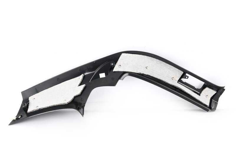 Panel embellecedor columna trasera izquierda OEM 51438243713 para BMW X5 E53. Original BMW.