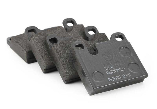 Pílulas de freio OEM Conjunto 3411160175 para BMW E23, E24, E28, E30, E31, E32, E34, Z1. BMW original.