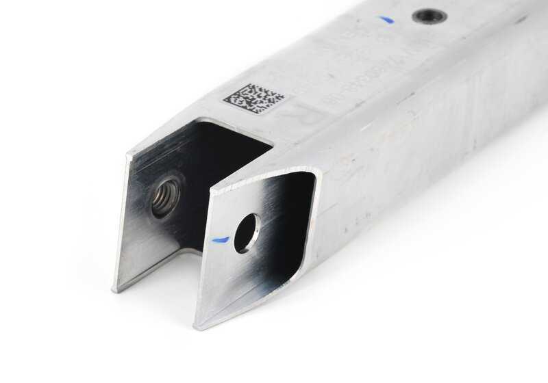Supporto frontale (Crashbox) OEM a destra 51117460348 per BMW G20, G42 e Alpina {G20: M340I, Alpina B3, Alpina D3S | G42: M240I}. BMW originale BMW.