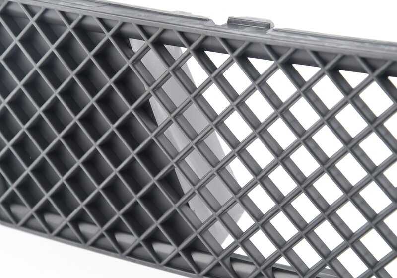 Rejilla parachoques delantero OEM 51117178710 para BMW E82, E88. Original BMW.