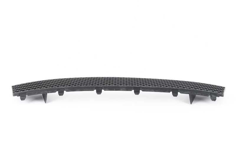 Rejilla parachoques delantero OEM 51117178710 para BMW E82, E88. Original BMW.