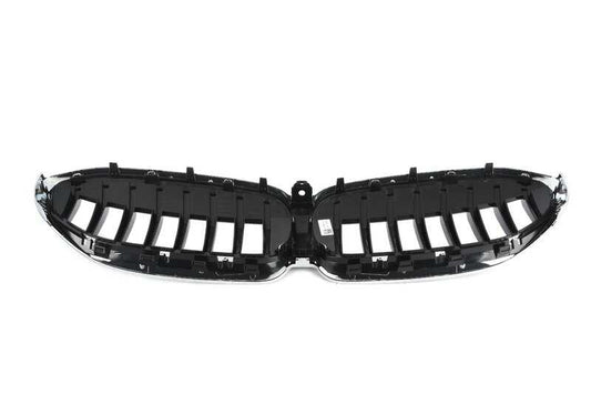 Rejilla decorativa frontal OEM 51137449432 para BMW G20 y G21. Compatible con versiones 316d y 318d. Original BMW.