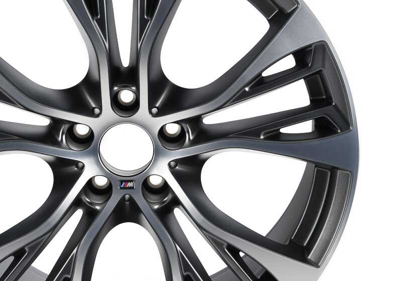 M Double Spoke 599 Alloy Wheels for BMW X5 F15, X6 F16 (OEM 36116859423). Original BMW.