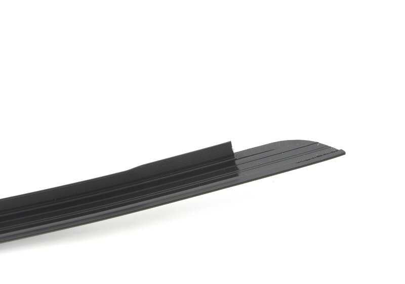 Embellecedor de canaleta del parabrisas izquierdo imprimado OEM 51317338615 para BMW X4 F26 (modelos xDrive20d, xDrive20i, M40i). Original BMW.