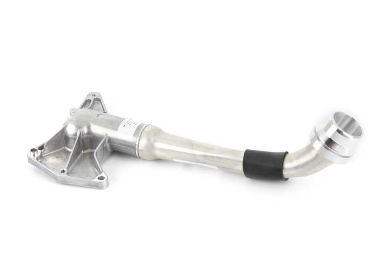 Tubo de retorno del radiador OEM 11538630023 para BMW F20, F21, F22, F23, F30, F31, F34, F32, F33, F36, G30, G31, G32, G11, G12, G01, G02. Original BMW.