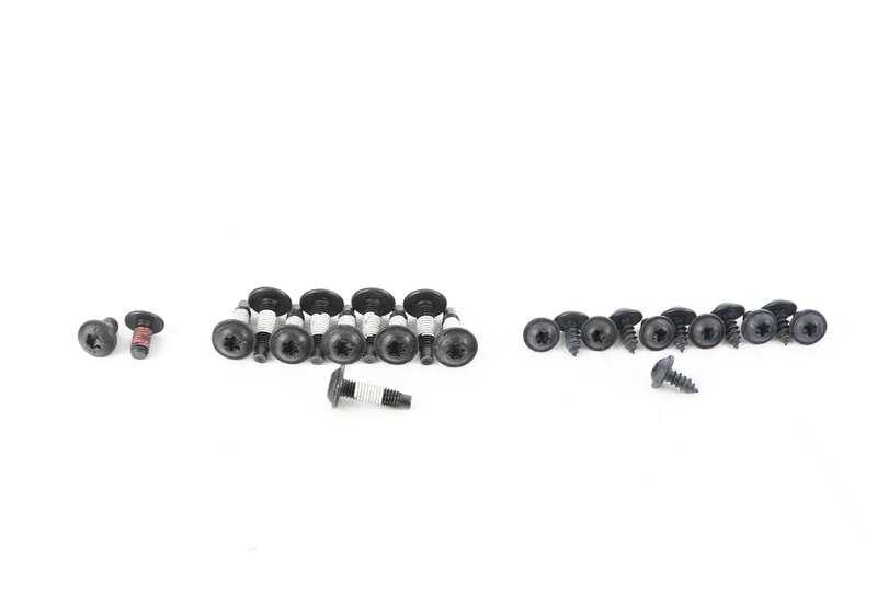 Kit de fijación para junta OEM 54377175577 para BMW E93, E93N, F33, F33N, F83, F83N. Original BMW.