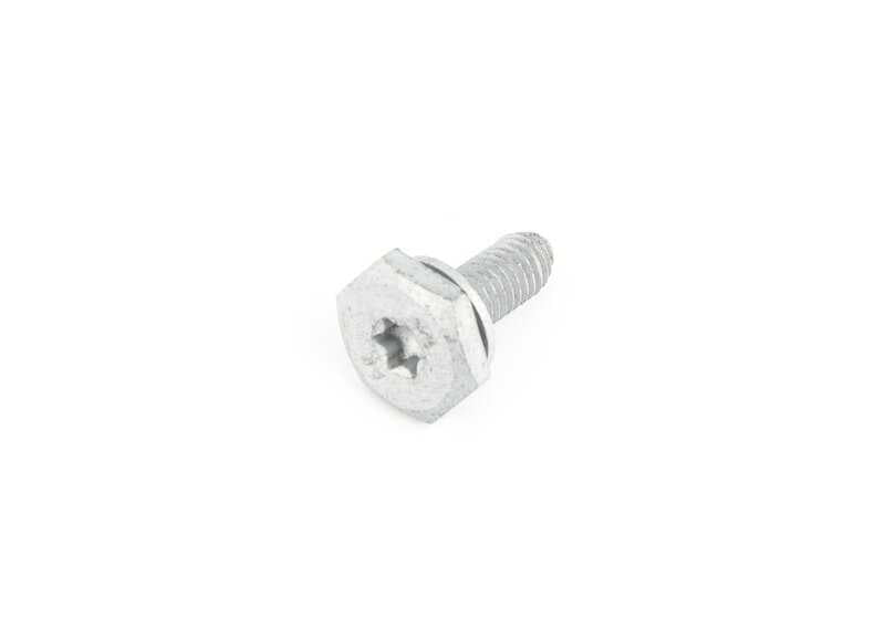 Vite esagonale combinata M6X16 per BMW 5 F07, F10, F11, F18, 6 F06, F12, F13, 7 F01, F02, F04 (OEM 07147175594). BMW originale