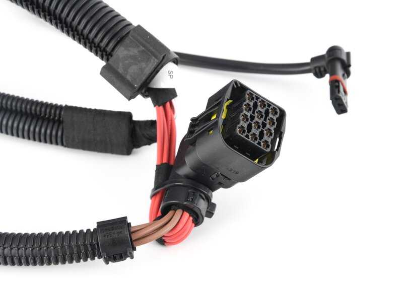 Motor wiring OEM transmission module 12517848468 for BMW F87, F80, F82, F83. Original BMW.