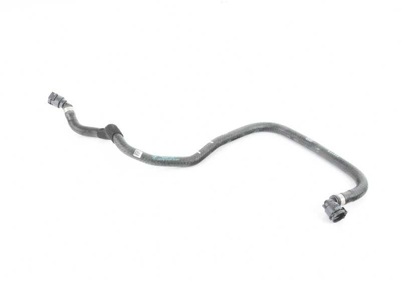 Manguera del depósito de expansión al motor OEM 17129844478 para BMW G30, G31, G38, G32, G11 y G12. Original BMW.