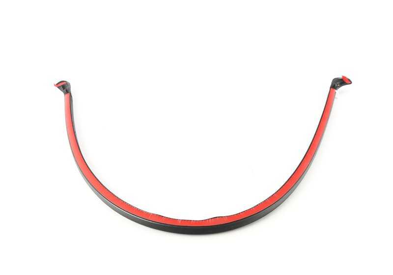 Junta embellecedor lateral izquierdo OEM 51337312987 para BMW i8 I12, I15 (todos los modelos compatibles). Original BMW.