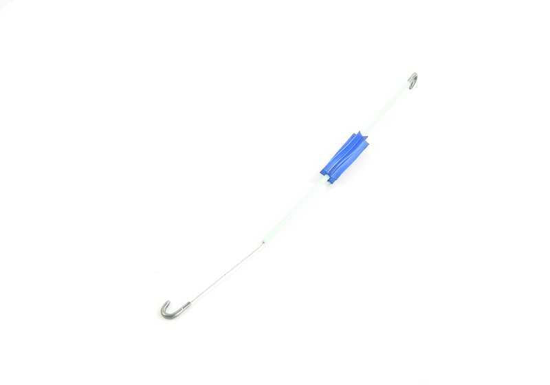 Cable Bowden izquierdo OEM 51228148621 para BMW E34. Original BMW.