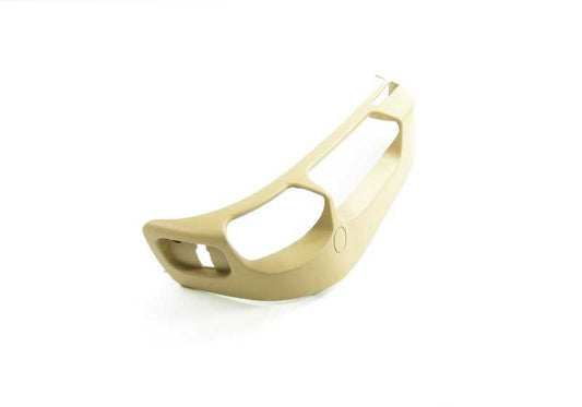 Cubierta exterior color beige OEM 52107057991 para BMW E39 y E38. Pieza original BMW. Ideal para renovar o reemplazar la tapa lateral del asiento delantero.