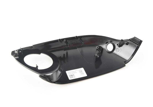 Carcasa inferior derecha del retrovisor Shadow-Line OEM 51165A1C7E4 para BMW F90 y G30 {M5, 518d, 520d} Todos los modelos compatibles. Original BMW.