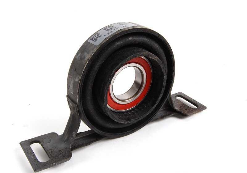 Rodamiento soporte eje de transmisión OEM 26121226731 para BMW E36, E46, E34, E39, Z3. Repuesto original BMW.