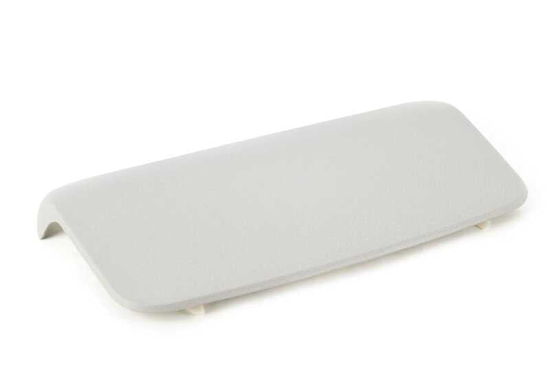 Embellecedor trasero del techo (gris) OEM 51446955208 para BMW E92 (todos los modelos compatibles). Pieza original BMW.