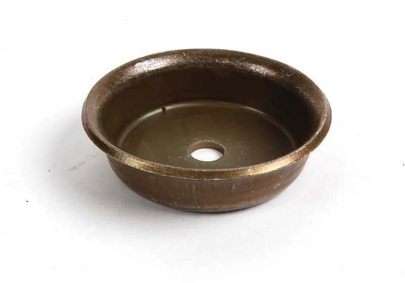 Soporte de muelle trasero OEM 33521136063 para BMW E12, E34, E24, E23, E32. Original BMW.
