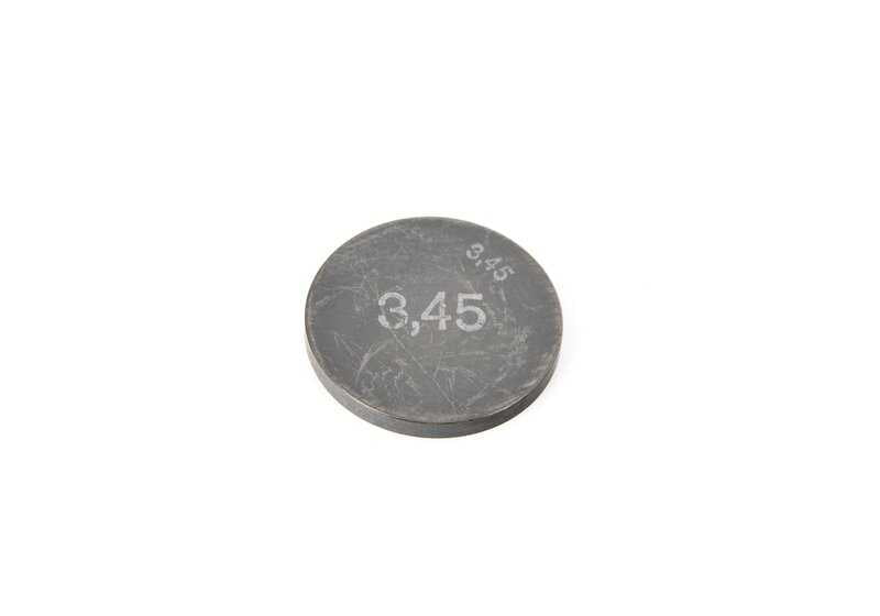 Placa de ajuste válvula 3,45MM OEM 11321308213 para BMW E30, E36, E28, E34, E24, Z3. Original BMW.