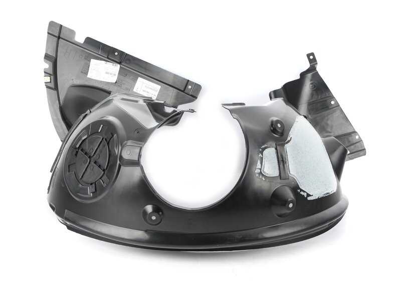 Cubierta pasarruedas delantera izquierda OEM 51717366681 para MINI F56 (06/2014 - 02/2021). Original MINI.