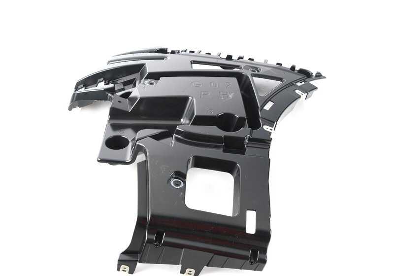 Rechte Stoßfängeranleitung für BMW G02 (OEM 51127416028). Original BMW.