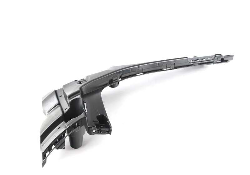 Guía parachoques derecha para BMW F98, G02 Serie X4 (OEM 51127416026). Original BMW.