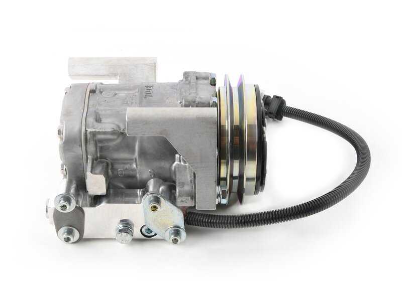 Compresor de aire acondicionado OEM 64528390468 para BMW E32, E34. Original BMW.