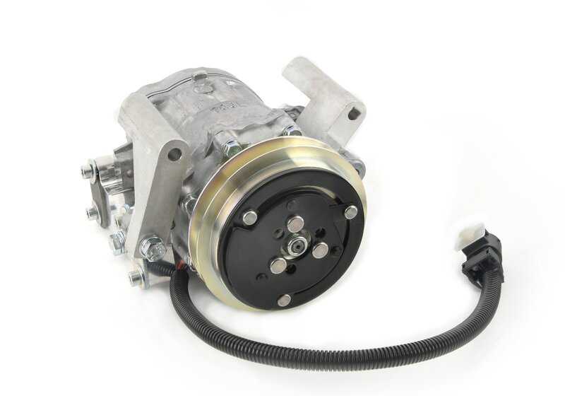 Compresor de aire acondicionado OEM 64528390468 para BMW E32, E34. Original BMW.