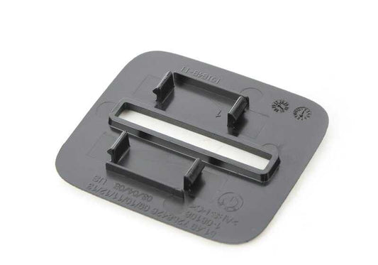 Locking latch cover for BMW F25 (OEM 51497260058). Original BMW