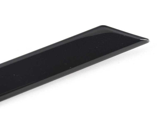 Moldura decorativa puerta trasera izquierda OEM 51428256257 para BMW E39. Original BMW.