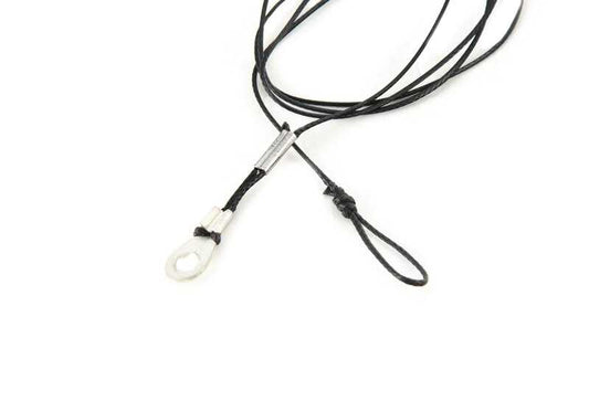 Cable tensor guarnecido interior techo OEM 54377277475 para BMW Serie 3 E93, E93 LCI, Serie 4 F33, F33 LCI, F83 M4, F83 M4 LCI. Original BMW.