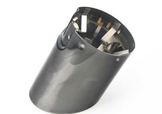 Hell Black Escape Embellis OEM 18305A27118 für BMW G20, G20N, G21N, G22N, G23N, G26N. Kompatibel mit heller Schattenlinie. Original BMW.