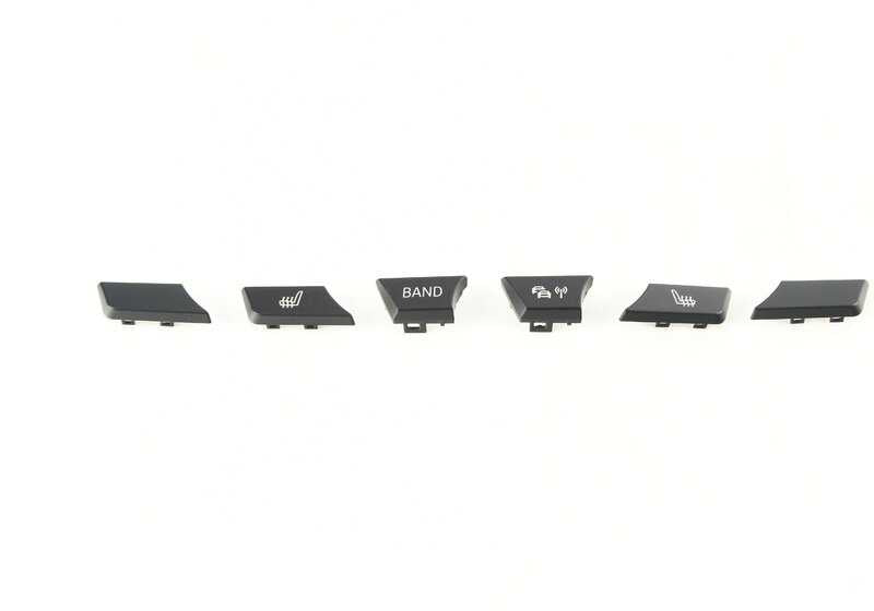 Kit reparación panel control radio y clima OEM 64119388809 para BMW F15, F16, F85, F86. Compatible con modelos X5 y X6. Sustituye botones dañados del climatizador/radio. Original BMW.