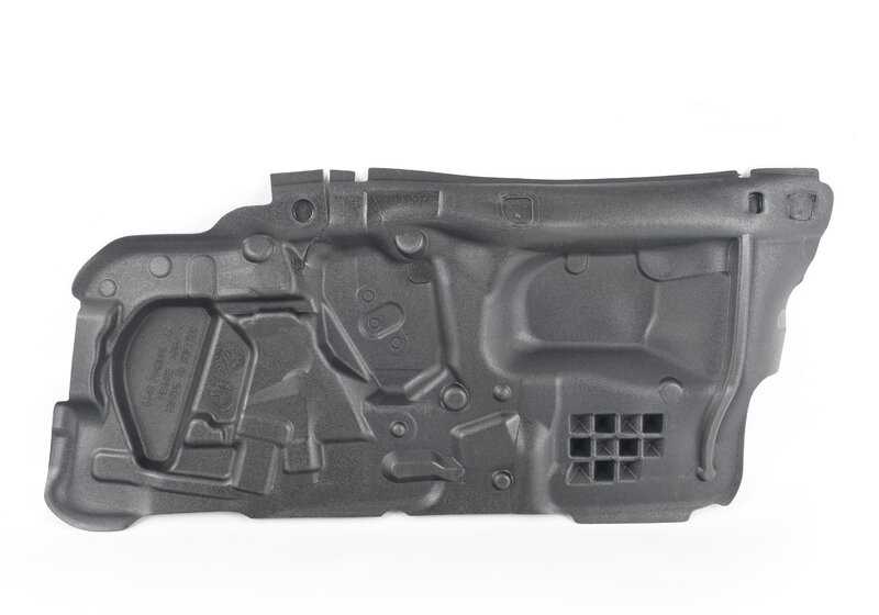 Porte droite d'isolement acoustique pour la série BMW 6 E63, E63N, E64, E64N (OEM 51487042096). BMW d'origine