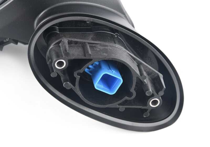 Retrovisor sin cristal calefactado izquierdo OEM 51167931797 para MINI F56, F56 BEV, F55, Cabrio F57. Original MINI.