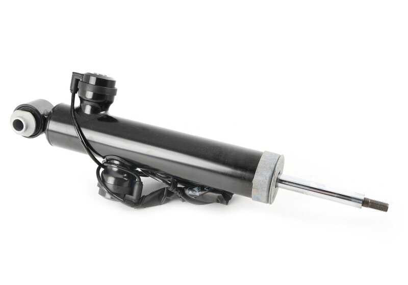 Amortiguador trasero izquierdo OEM 37126851139 para BMW F07 (520d, 528i, 530d). Original BMW.