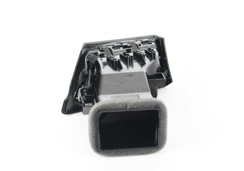 Rejilla de ventilación derecha OEM 64222991234 para BMW X1 E84. Recambio original BMW.