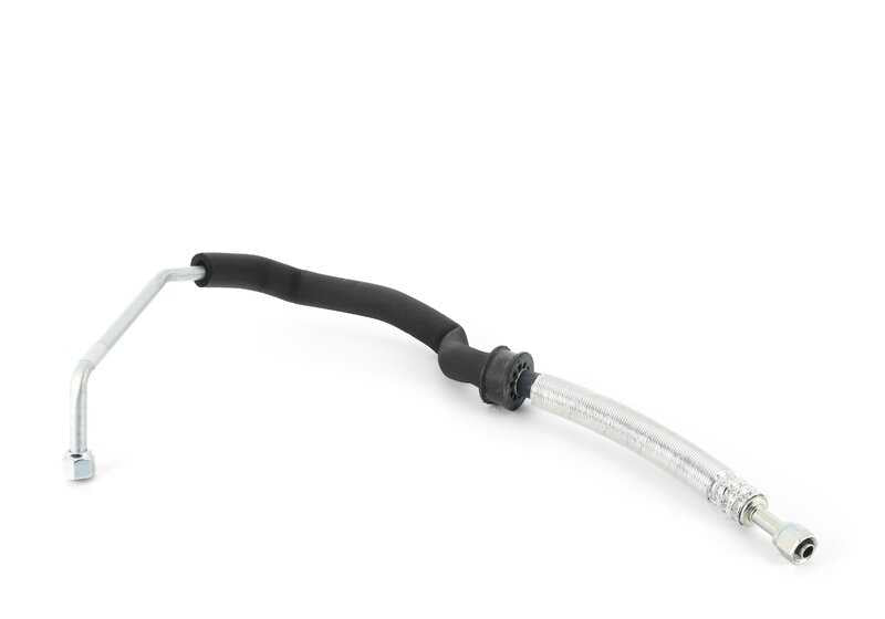 Kompressordruckrohr zum BMW E34 -Kondensator (OEM 64538390979). Original BMW.