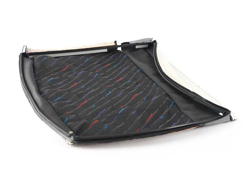 Funda respaldo tela derecha OEM 52202252840 para BMW E36. Original BMW.