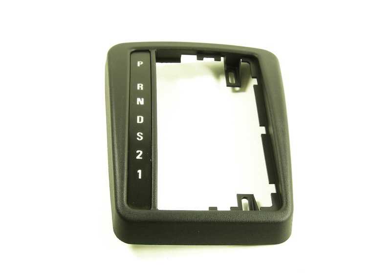Paramento para palanca de preselección OEM 51161934996 para BMW 3' E30. Original BMW.