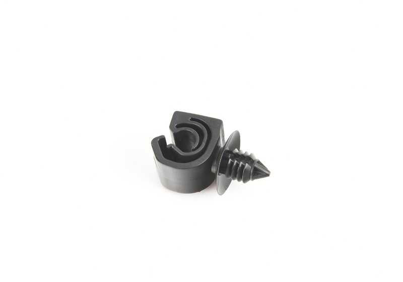 OEM fuel line support 16126758230 for BMW U06, U11, E70, F15, F85, E71, F16, F86 and Mini R50, R53. Original BMW and Mini.