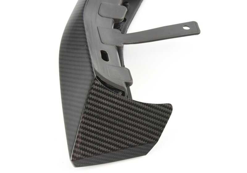 Splitter delantero M Performance de carbono OEM 51192472190 para BMW Serie 5 G30N, G31N con paquete aerodinámico M. Mejora el aspecto deportivo y la aerodinámica. Solo para lado derecho. Original BMW.