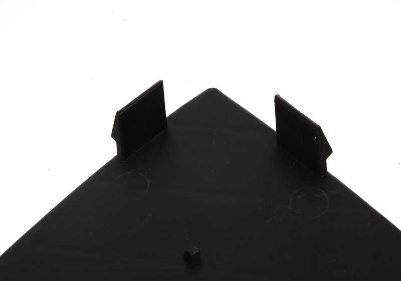 Rejilla lateral derecha OEM 51117147526 para BMW Serie 3 E46 (316Ci, 318Ci) en color negro. Original BMW.