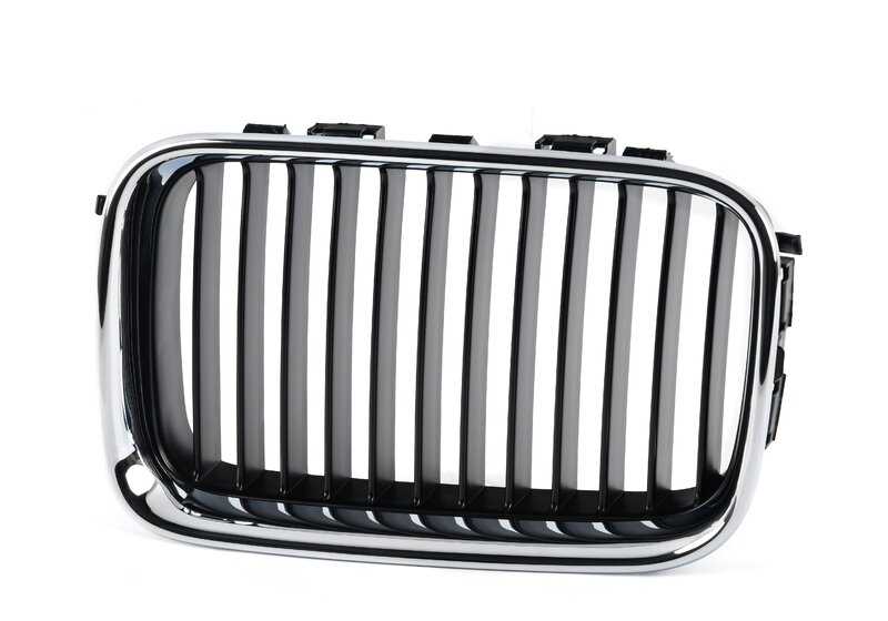 Rejilla de adorno izquierda OEM 51138122237 para BMW E36: 316g, 316i, 318i, 318is, 320i, 323i, 328i. Original BMW.