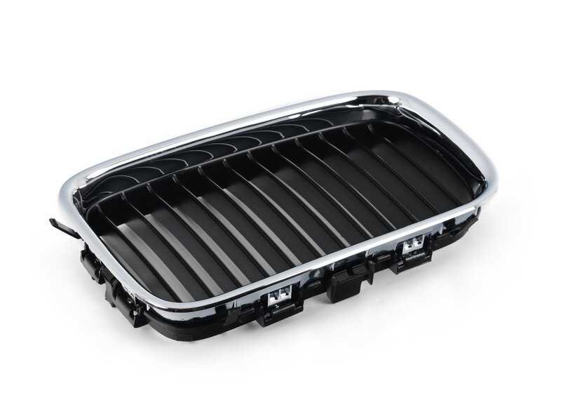 Rejilla de adorno izquierda OEM 51138122237 para BMW E36: 316g, 316i, 318i, 318is, 320i, 323i, 328i. Original BMW.