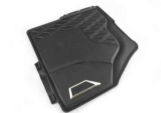 Rear All Weather Floor Mats OEM 51472458558 for BMW X7 G07, X7 G07 LCI. Genuine BMW.