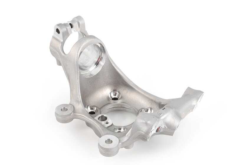 Mangueta delantera izquierda con corrección de caída OEM 31217853637 para BMW F87, F80, F82, F83. Compatible con M2, M2 Competition, M2 CS, M3, M4. Pieza original BMW.